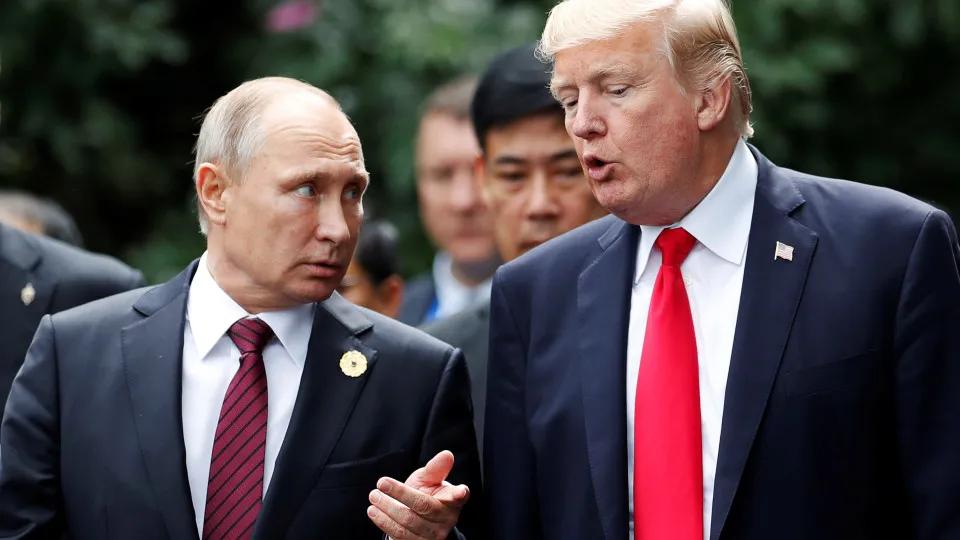 Trump anuncia encontro com Putin no Alasca em 15 de agosto