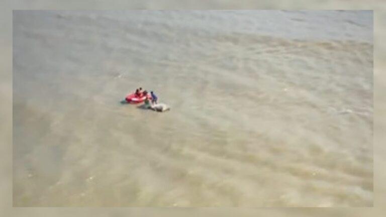 Barco de pescadores à deriva é resgatado em João Pessoa