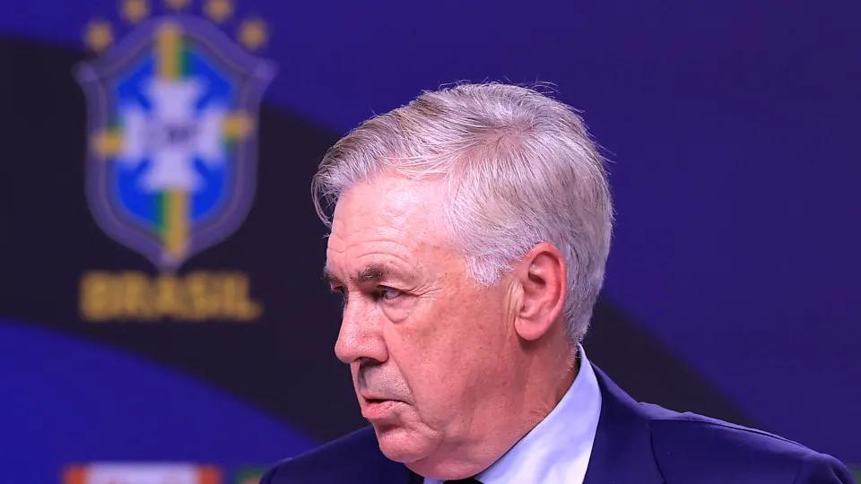 Ancelotti elogia Casemiro e cita opções para jogo da Seleção contra a Bolívia