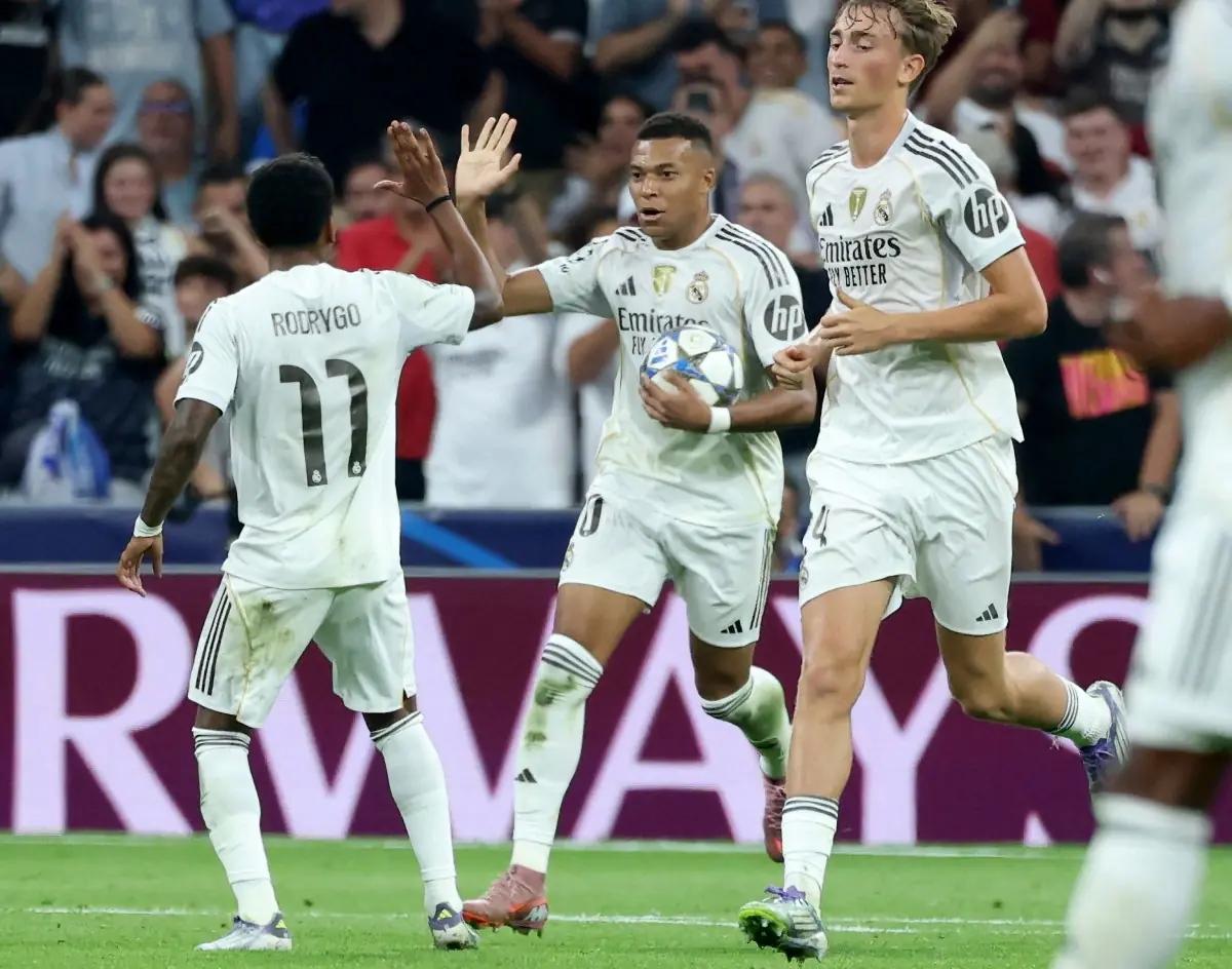 Real Madrid vence Olympique de Marselha de virada na Champions League