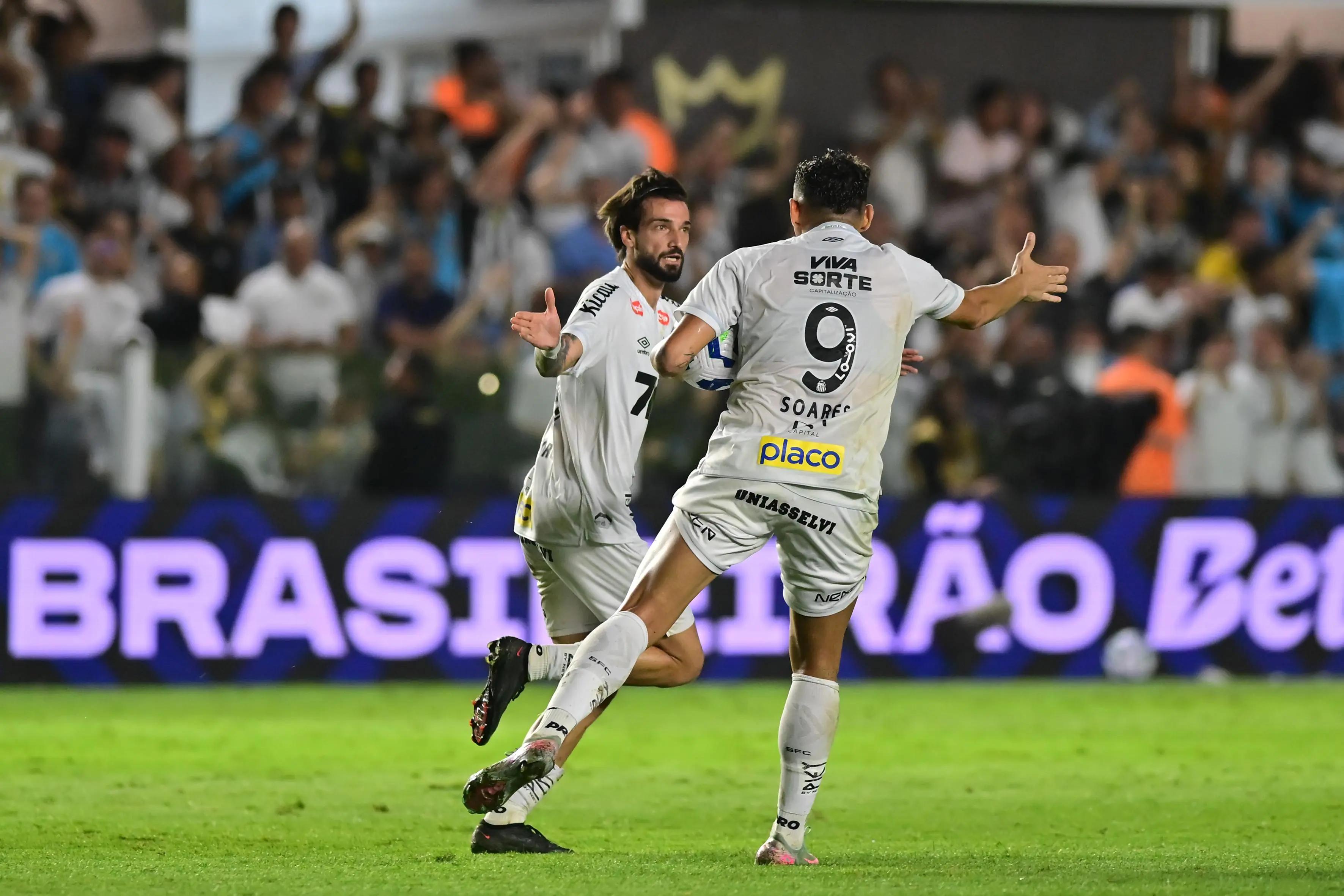 Santos empata com Grêmio e segue perto da zona de rebaixamento