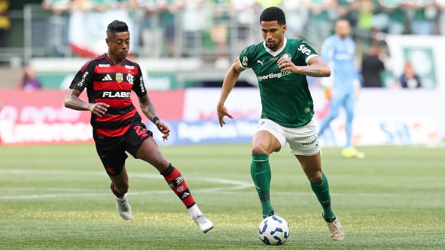 CBF altera horário de Flamengo x Palmeiras pelo Brasileirão 2025