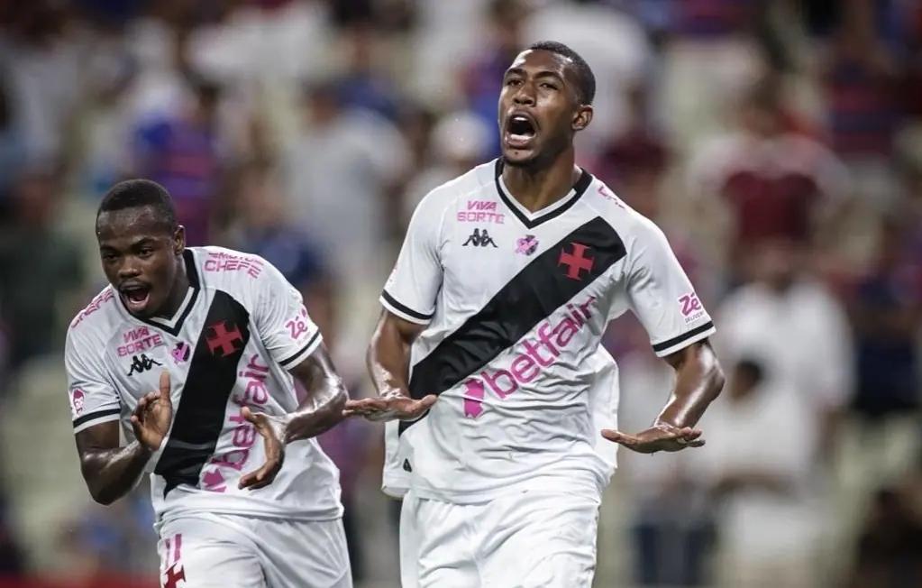 Vasco vence o Fortaleza fora de casa e sobe para o 9º lugar no Brasileirão