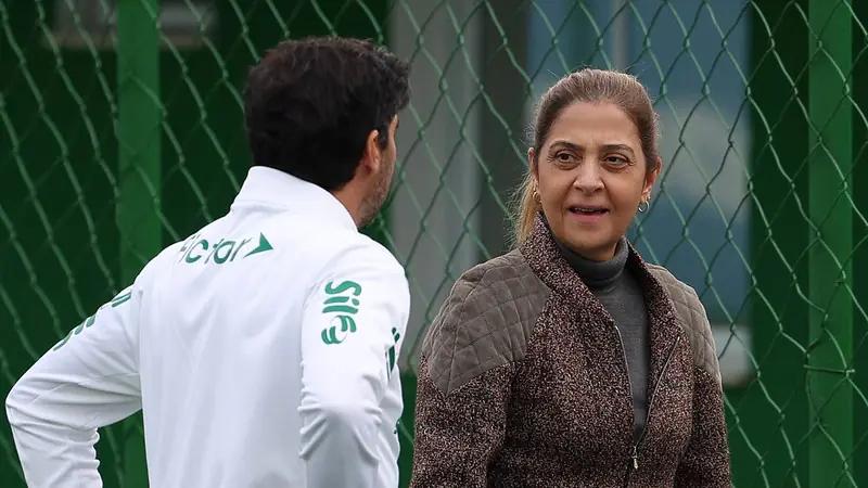 Leila Pereira não viaja ao Rio para jogo entre Flamengo e Palmeiras