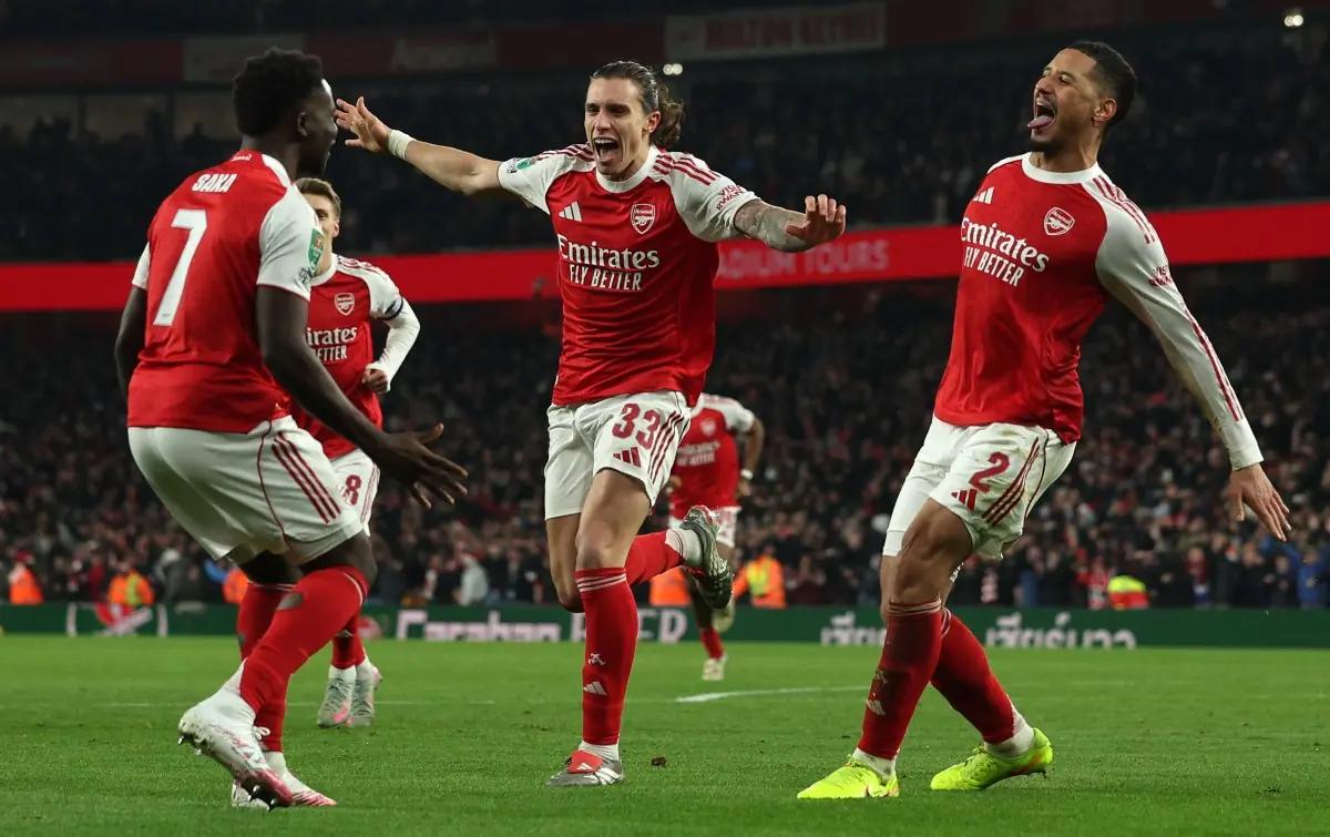 Arsenal vence Crystal Palace nos pênaltis e vai à semifinal