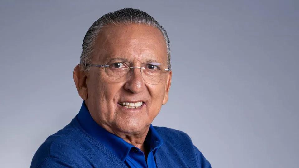 Galvão Bueno recebe alta após internação no Natal no Paraná