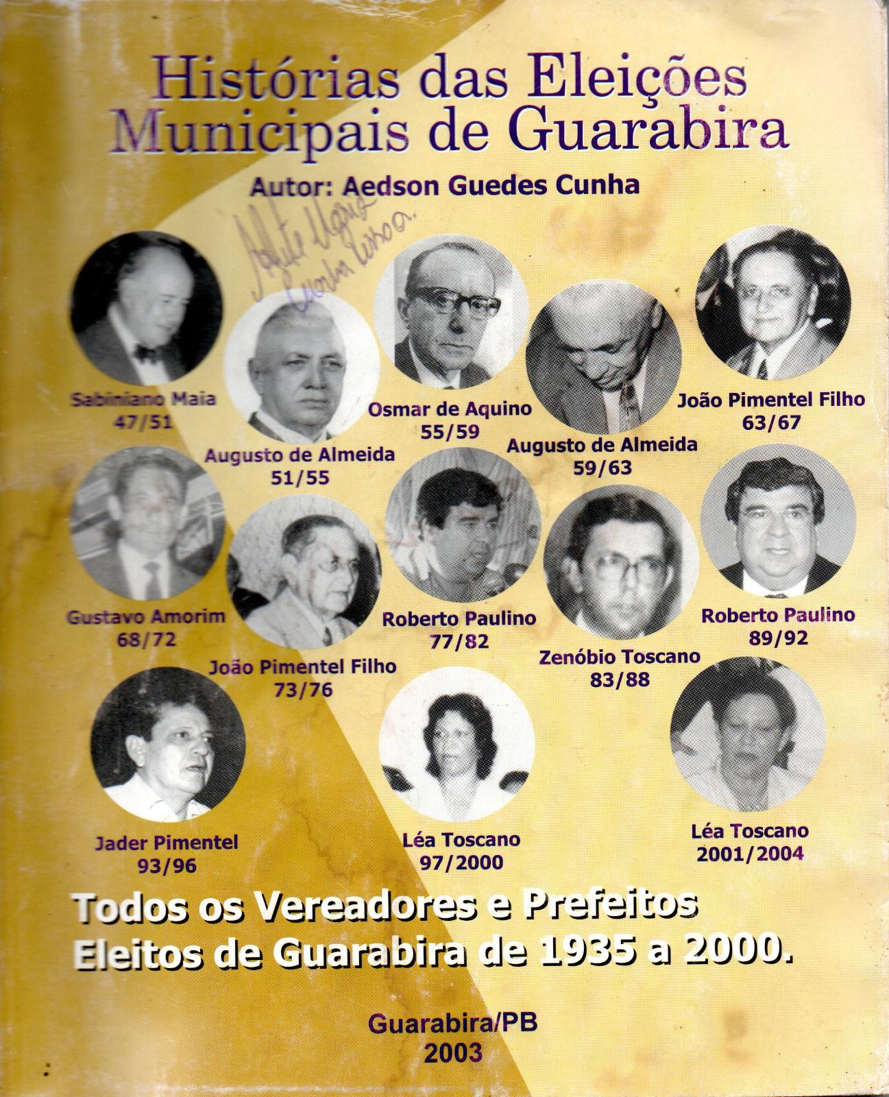 Notícias do Passado: as eleições de 1935 e o nome esquecido