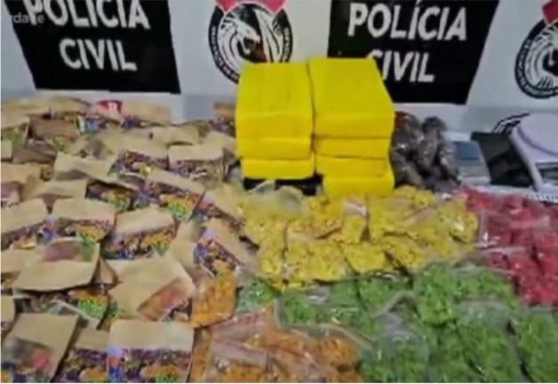 Polícia descobre laboratório de balas de maconha em Campina Grande