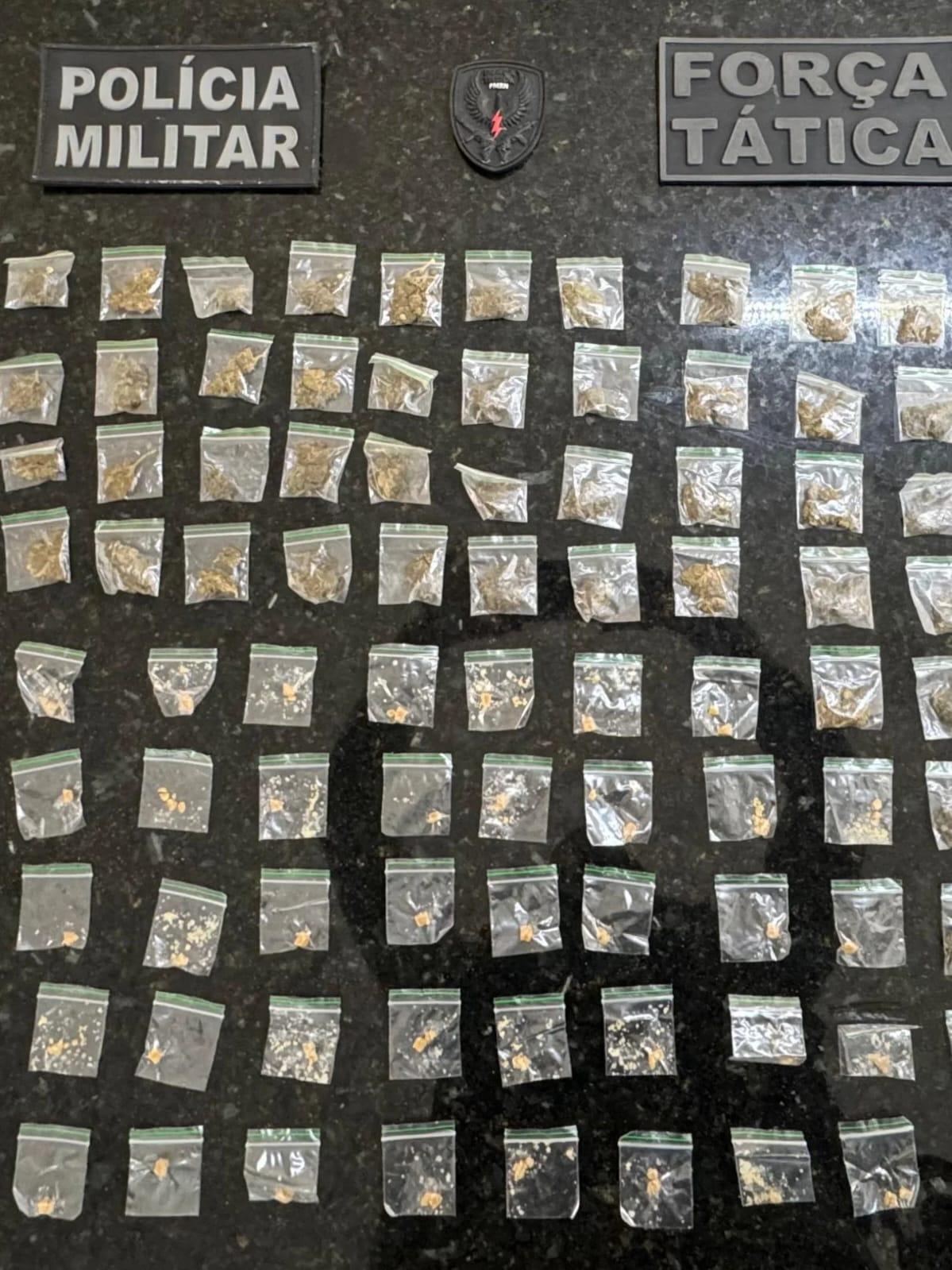 PMRN apreende armas e drogas em Cidade Nova, Natal