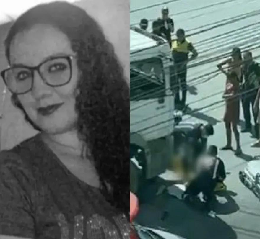 Professora morre em acidente entre moto e caminhão-pipa em Campina Grande