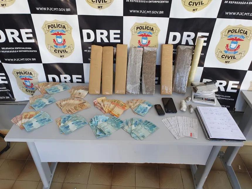Homem é preso com maconha avaliada em R$ 12 mil em Campina Grande