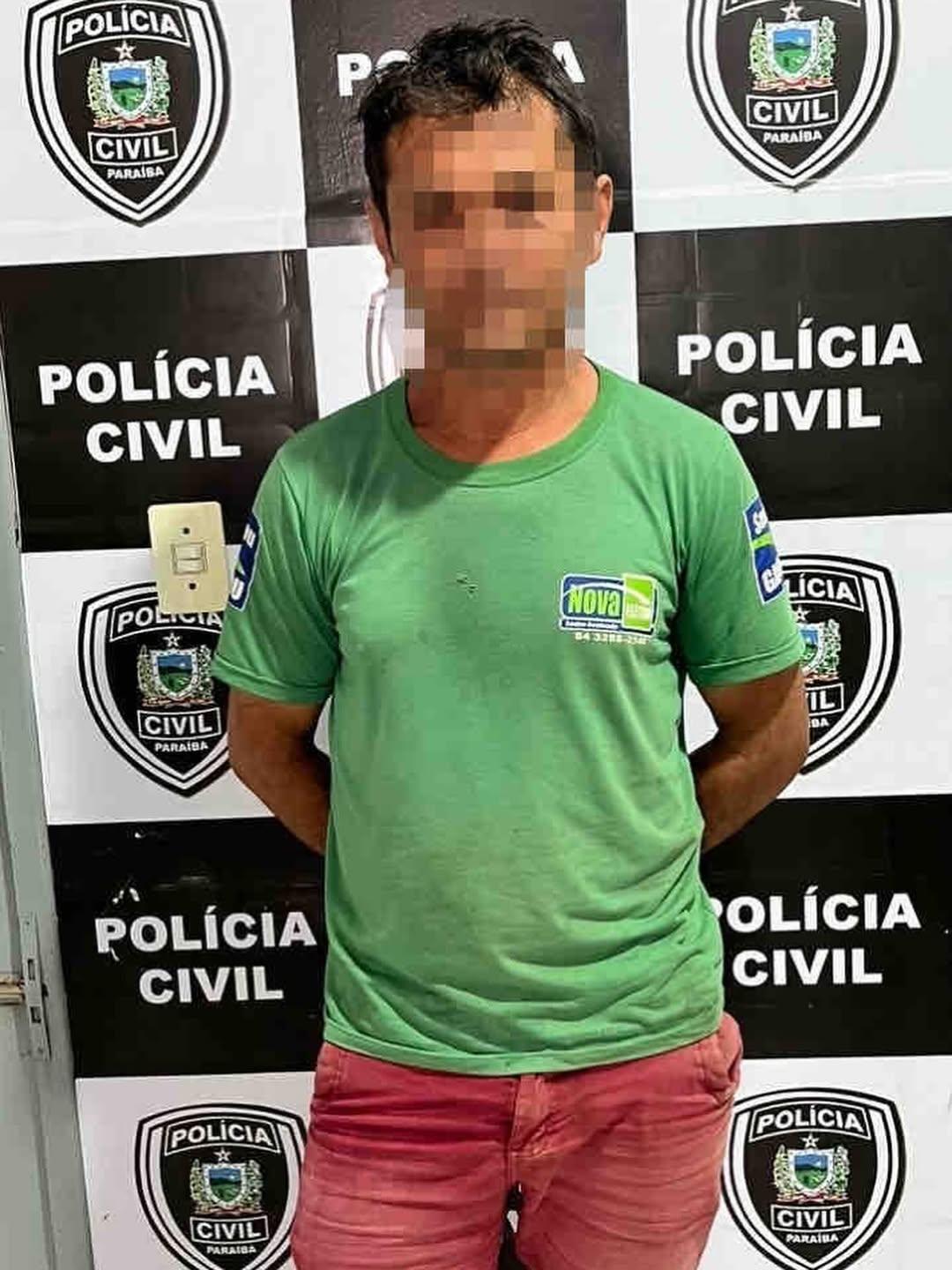 Polícia Civil prende suspeito de tentativa de feminicídio em Araruna