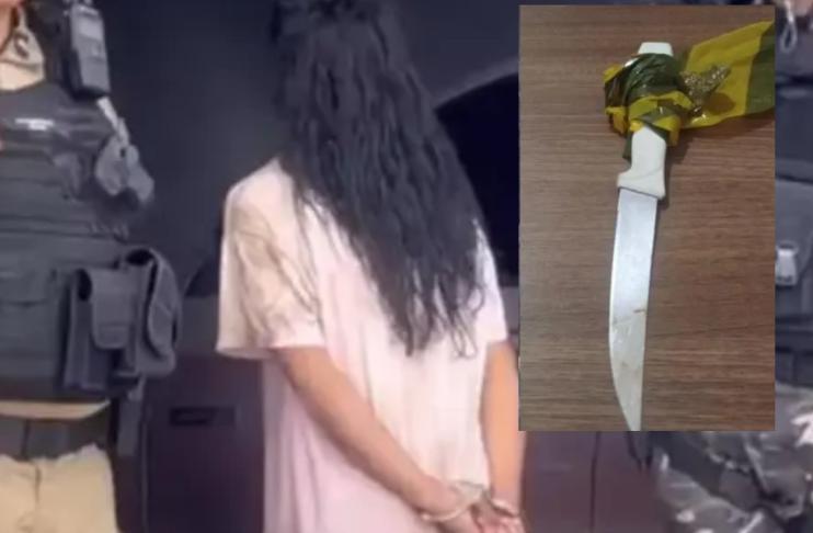 Mulher mata homem com faca após briga em bar em Conceição/PB