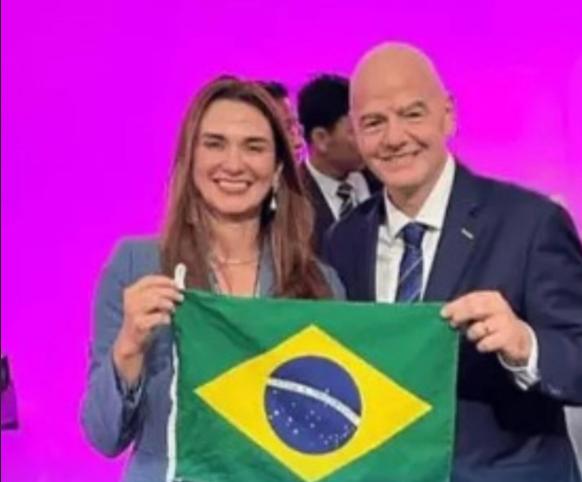 Michelle Ramalho é nomeada pela FIFA para comissão de futebol feminino