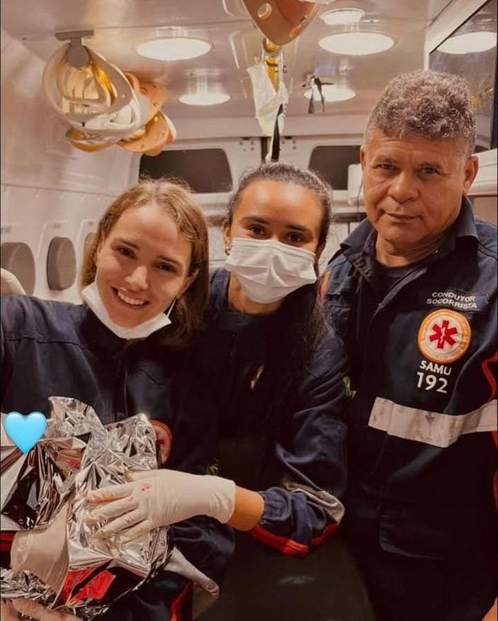 Bebê nasce dentro de ambulância do SAMU em Desterro, no Sertão da Paraíba