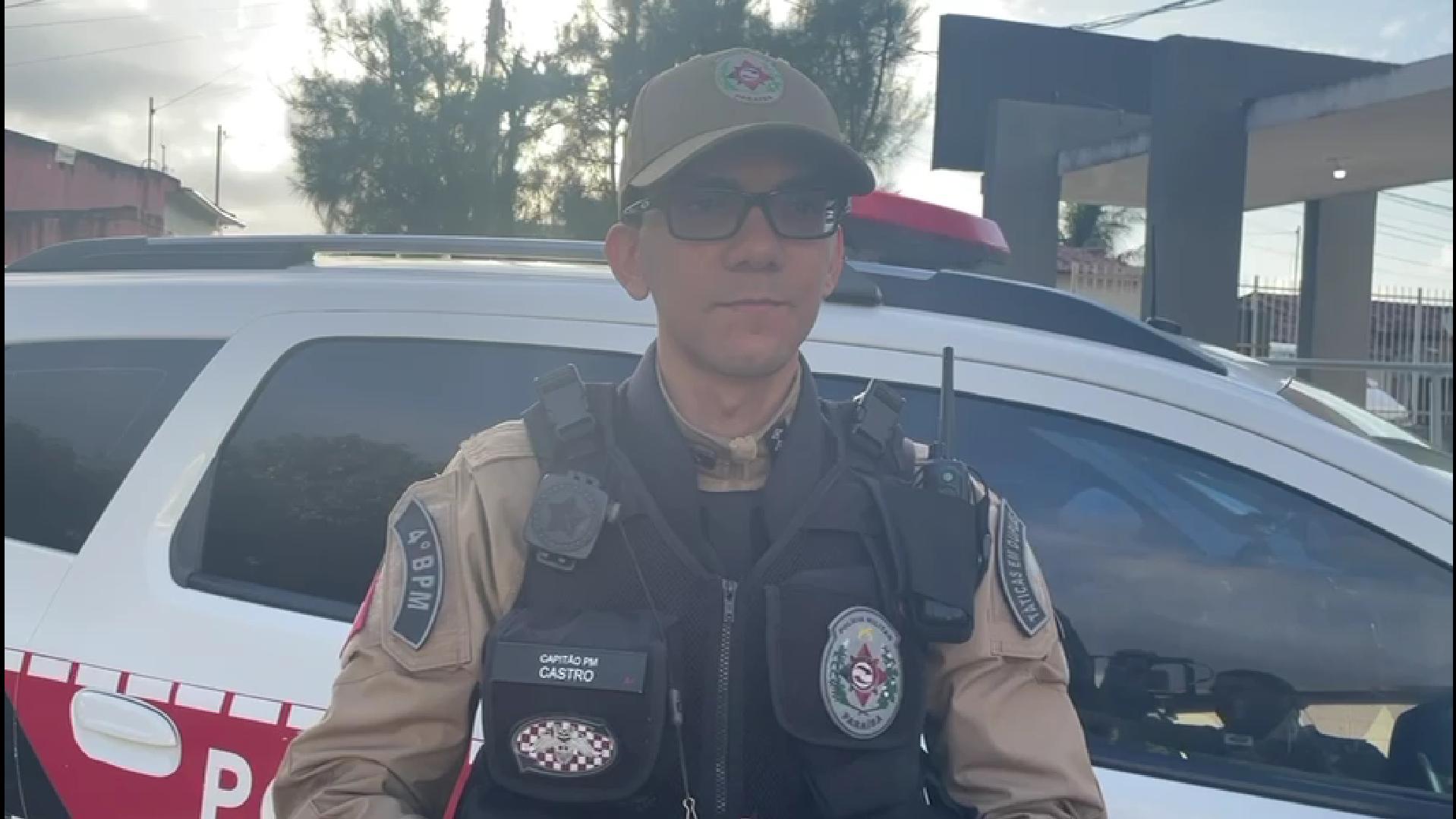 Capitão Castro destaca sucesso da Operação Ares em Guarabira