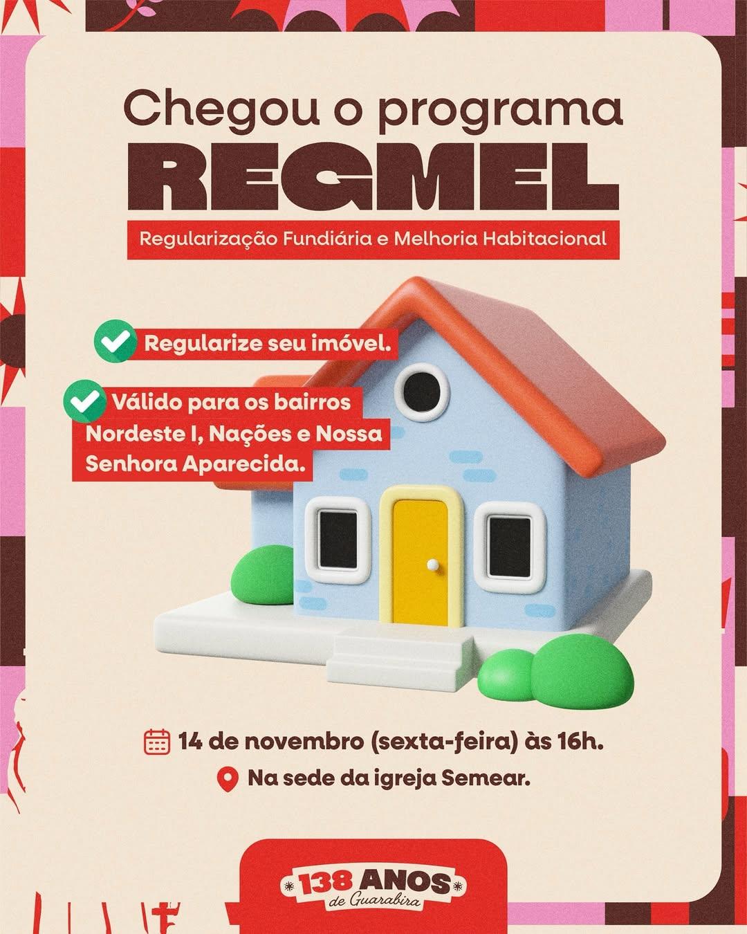 Guarabira realiza programa de regularização fundiária para 700 famílias