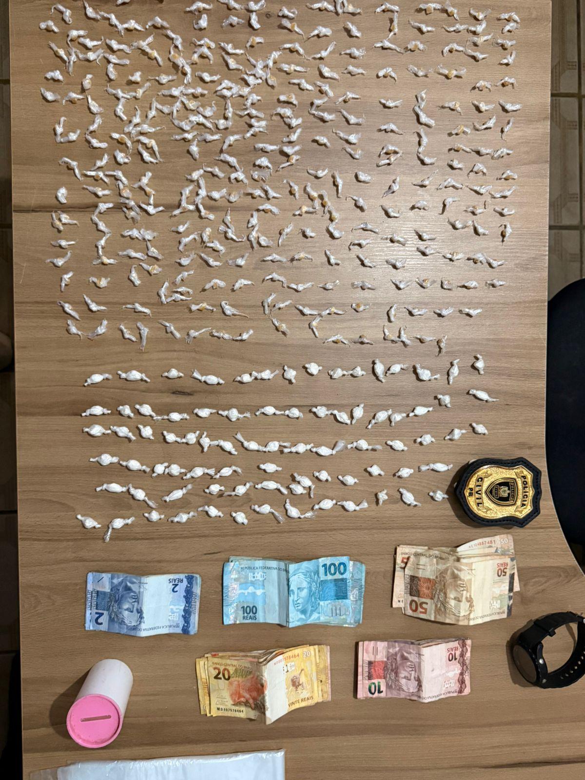 Polícia Civil desarticula esquema de delivery de drogas em Baía da Traição