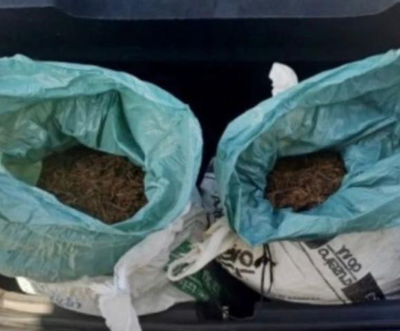 PRF prende motorista com 19 kg de droga após perseguição na BR-412