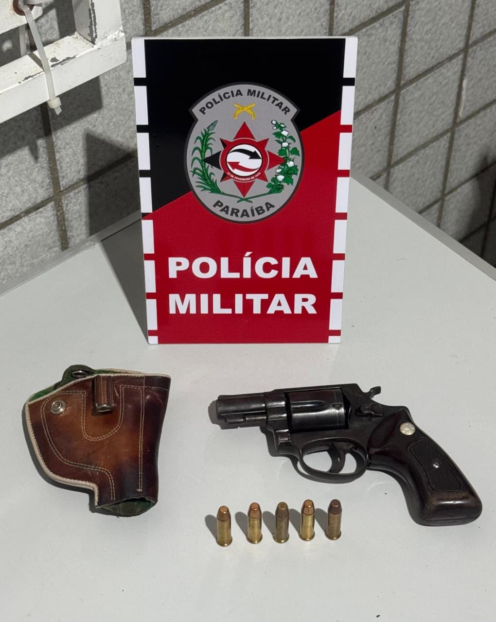 Polícia Militar apreende arma de fogo durante operação em Cuitegi-PB
