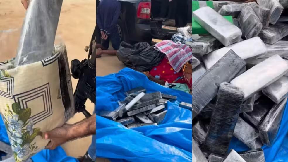 Polícia apreende 100 kg de drogas no Sertão da Paraíba