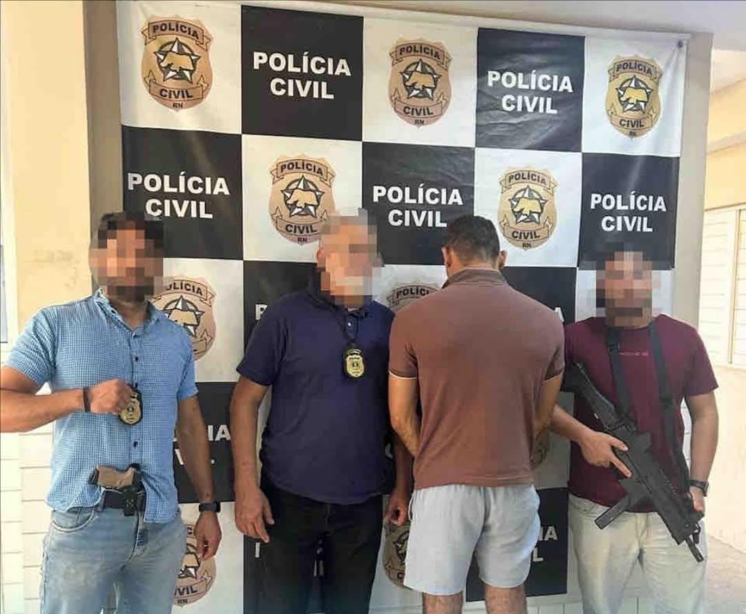 Polícia da PB prende foragido por violência doméstica em Natal