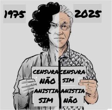 Deputado do PL-PB critica Caetano Veloso e o chama de “mamador da Lei Rouanet”