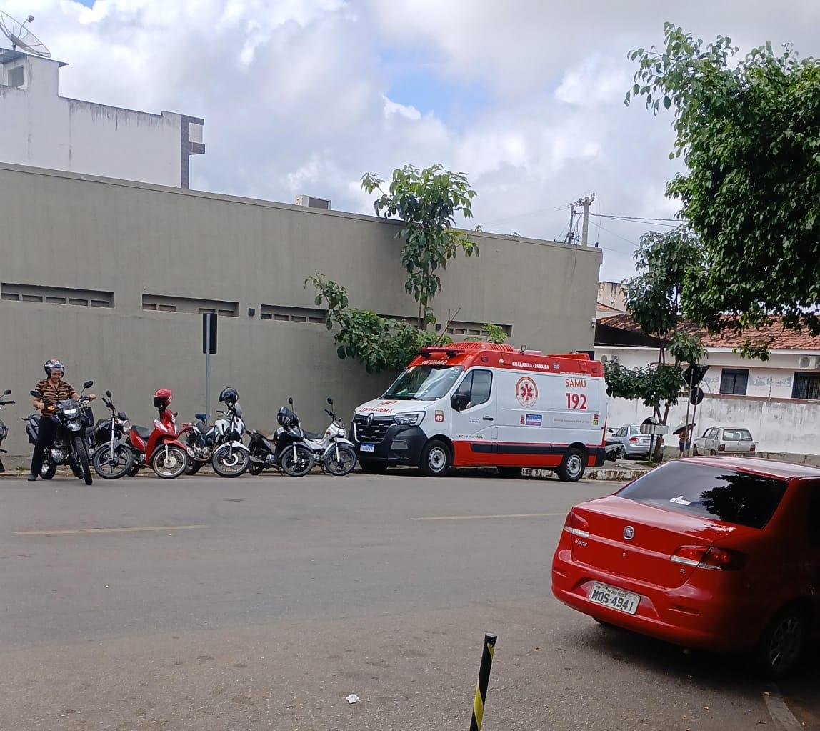Homem sofre acidente na saída de Guarabira para Pirpirituba