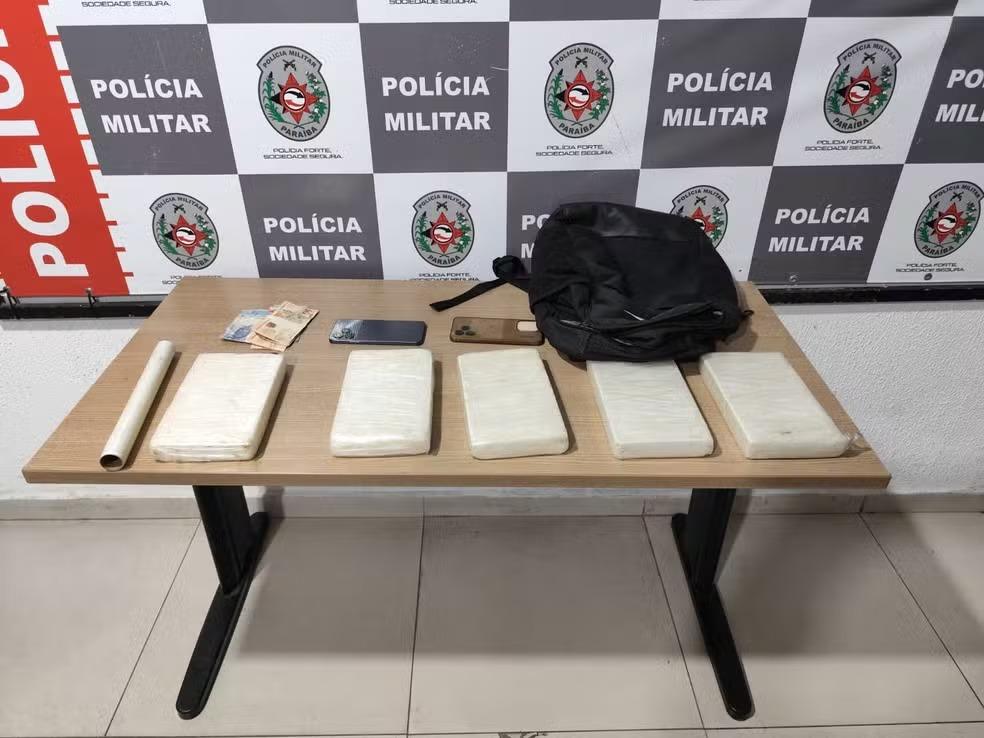 Homem é preso com 5 kg de cocaína em operação nos Bancários, em João Pessoa