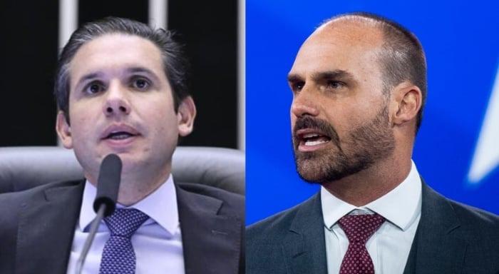 Hugo Motta rejeita Eduardo Bolsonaro como líder da minoria na Câmara