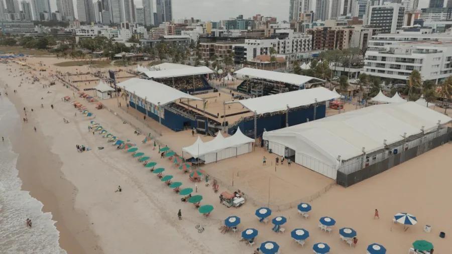 Copa do Brasil de Beach Soccer começa em João Pessoa nesta quinta