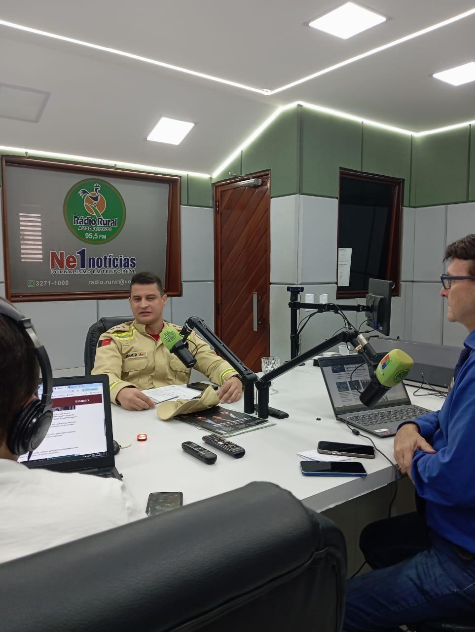 Subcomandante do 3°BBM destaca preparativos para a 1ª Corrida do Fogo em Guarabira