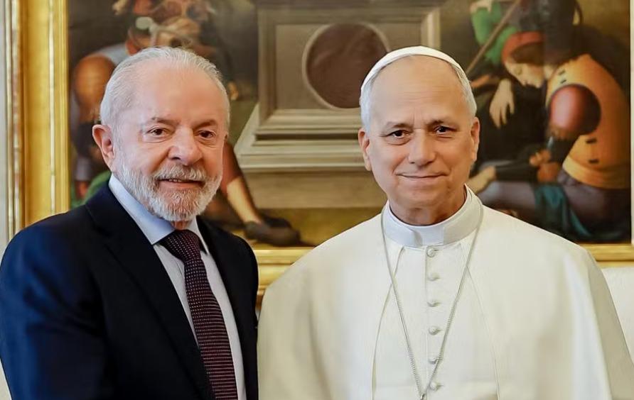 Lula se reúne com Papa Leão XIV e debate desigualdade