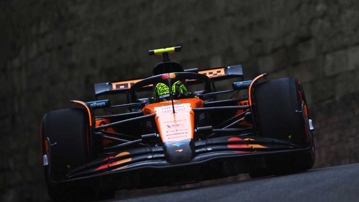 McLaren domina treino livre do GP do Azerbaijão; Bortoleto fica em 18º