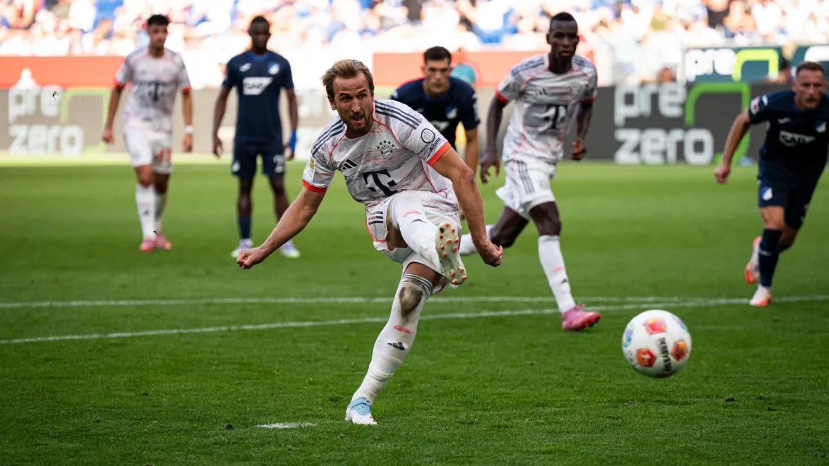 Harry Kane brilha e Bayern goleia Hoffenheim na Bundesliga
