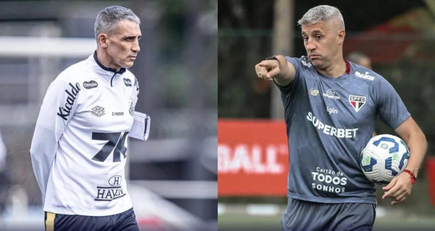 Santos x São Paulo: Clássico opõe luta contra Z4 e foco na Libertadores