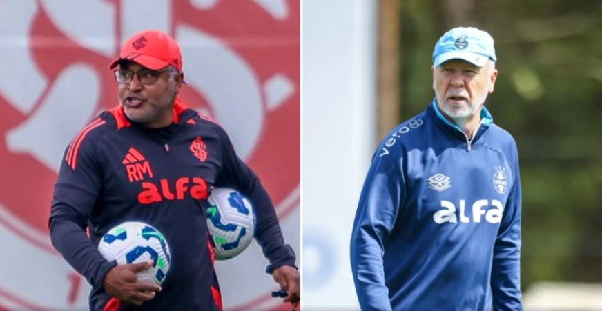 GreNal 448: Internacional e Grêmio se enfrentam pressionados no Beira-Rio
