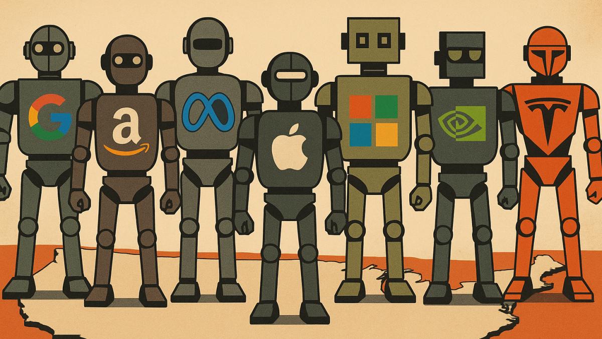Como as 7 Magníficas transformaram os EUA no berço da revolução digital