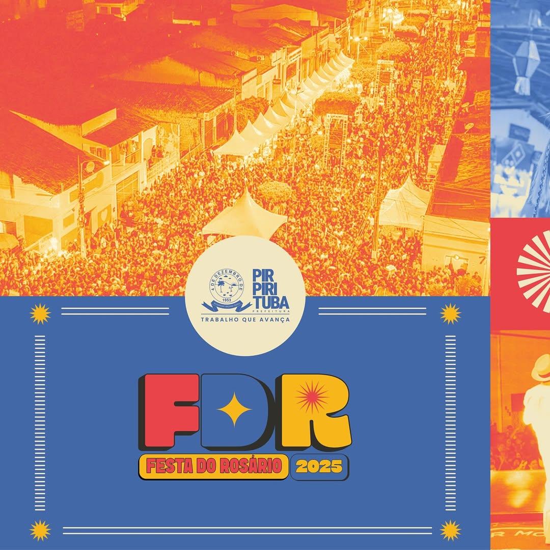 Pirpirituba lança nova identidade visual da Festa do Rosário 2025