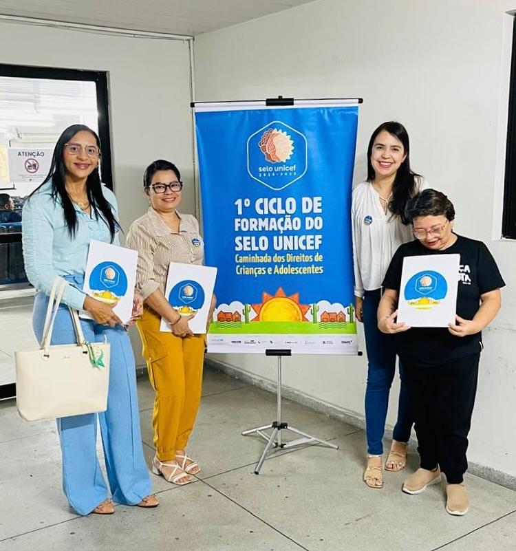 Pirpirituba participa de ciclo de formação do Selo UNICEF em João Pessoa