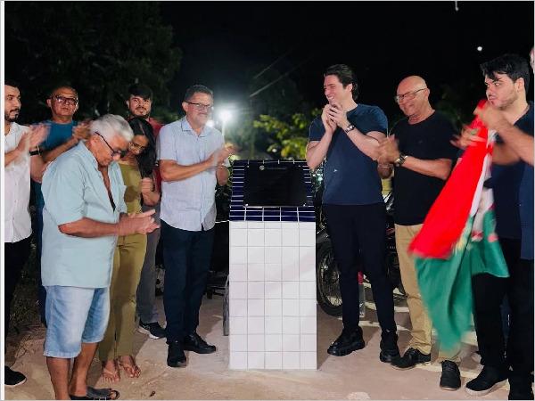 Prefeitura de Pilõezinhos inaugura pavimentação que garante mais mobilidade aos moradores da zona ru
